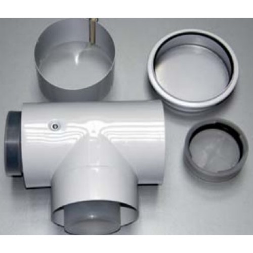 PROTHERM T-kus priemer 80/125 mm, 87 ° s kontrolným otvorom 0020109177