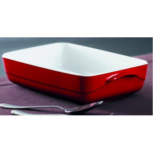 PYREX Zapekacia misa hranatá RED 17 x 11 cm