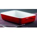 PYREX Zapekacia misa hranatá RED 17 x 11 cm