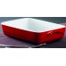 PYREX Zapekacia misa hranatá RED 33 x 23 cm