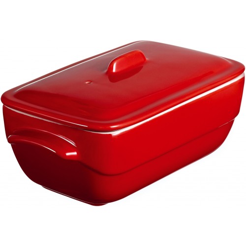 PYREX Pekáč hranatý s vekom RED MINI 16 x 9 cm PYREX Pekáč hranatý s vekom RED MINI 16 x 9 cm