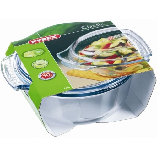PYREX Pekáč okrúhly s vekom 2,5 l PYREX Pekáč okrúhly s vekom 2,5 l