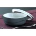 PYREX Pekáč okrúhly s vekom GREY MINI 10 x 10 cm