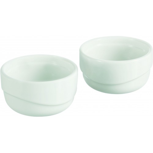 PYREX Zapekacia miska na muffiny WHITE MINI 2 ks PYREX Zapekacia miska na muffiny WHITE MINI 2 ks