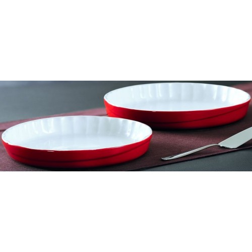 PYREX Zapekacia forma guľatá RED 27 x 27 cm PYREX Zapekacia forma guľatá RED 27 x 27 cm