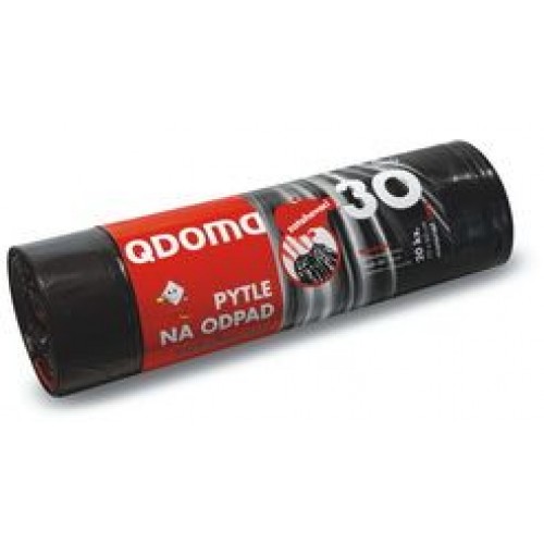 Vrecia na odpadky zaťahovacie 30l / 20 ks 50x60cm Q005