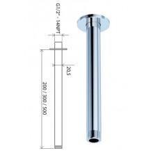 RAVAK 705.00 výtokové rameno stropné 50 cm X07P180