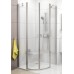 RAVAK CHROME CSKK4-80 štvrťkruhový sprchovací kút, bright alu + transparent 3Q140C00Z1