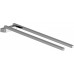 RAVAK 10 ° TD 340 Otočný držiak uterákov, chróm X07P328