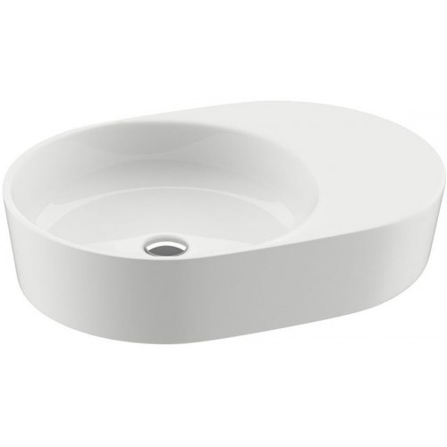 RAVAK MOON 2S Umývadlo 56 x 40 cm, biele XJN01300003