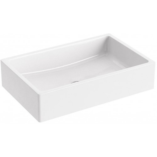 RAVAK FORMY 01 600 D Umývadlo white, bez prepadu XJL01260000