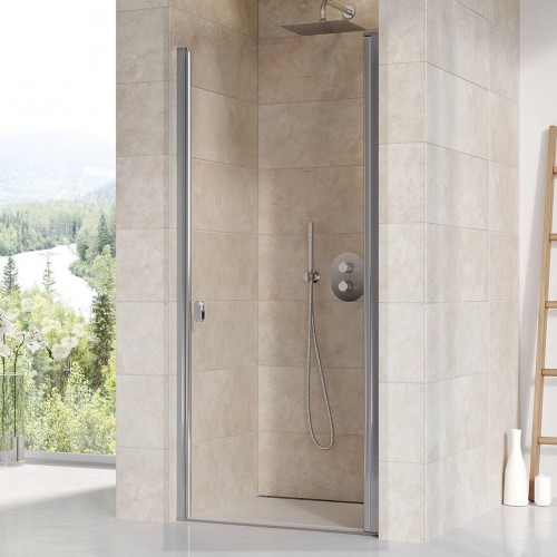 RAVAK CHROME CSD1-90 sprchové dvere, bright alu+Transparent 0QV70C00Z1