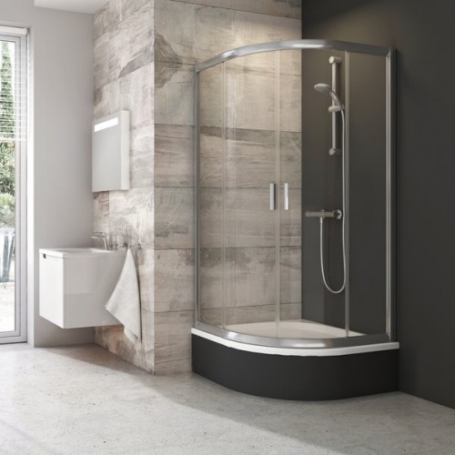 RAVAK BLIX BLCP4-90 SABINA sprchovací kút štvrťkruhový, bright alu+Grape 3B270C40ZG RAVAK BLIX BLCP4-90 SABINA sprchovací kút štvrťkruhový, bright alu+Grape 3B270C40ZG
