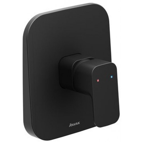 RAVAK 10° FREE BLACK TD F 062.20 Podomietková sprchová batéria bez prepínača X070157