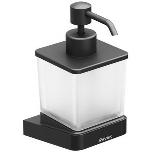 RAVAK 10° BLACK TD 231.20 Dávkovač na mydlo X07P559