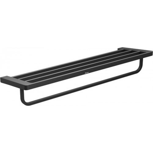 RAVAK 10° BLACK TD 330.20 Police na uteráky s držiakom X07P563