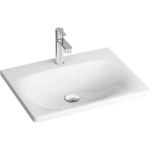 RAVAK BALANCE 600 Umývadlo keramické biele XJX01260000 RAVAK BALANCE 600 Umývadlo keramické biele XJX01260000