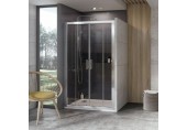 RAVAK 10 ° 10DP4 Sprchové dvere 120x190 cm, biely 0ZKG0100Z1