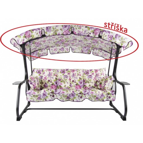 Strieška k hojdačke RAVENNA (vzor 13004-08) Strieška k hojdačke RAVENNA (vzor 13004-08)