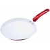 RENBERG Panvica na palacinky 24 cm s keramickým povrchom, červená RB-1000cerv