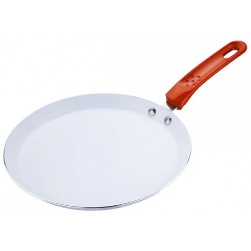 RENBERG Panvica na palacinky 24 cm s keramickým povrchom, oranžová RB-1025oran