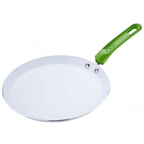 RENBERG Panvica na palacinky 24 cm s keramickým povrchom, zelená RB-1025zele