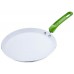 RENBERG Panvica na palacinky 24 cm s keramickým povrchom, zelená RB-1025zele