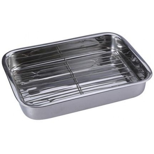 RENBERG Pekáč nerez s grilom 40 cm RB-3801 RENBERG Pekáč nerez s grilom 40 cm RB-3801