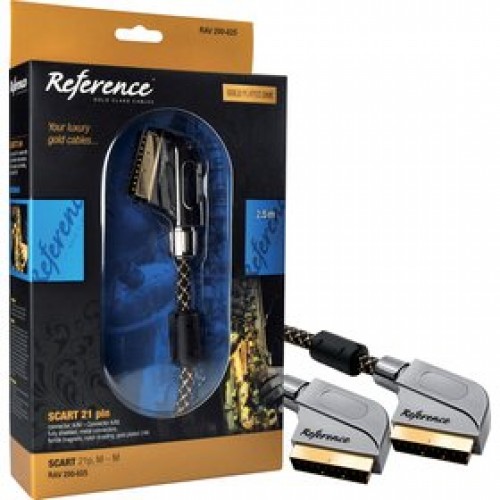 REFERENCIE AV kábel RAV 200-025 SCART 21p MM 2,5 m 35030568 REFERENCIE AV kábel RAV 200-025 SCART 21p MM 2,5 m 35030568