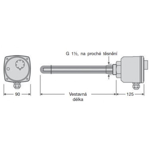 Reflex Tj 6/4 - 3,3 elektrické vykurovacie teleso 1755350