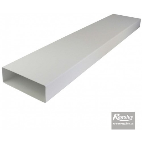 REGULUS potrubie štvorhranné DN 125 60 x 200 mm, 1,5m, plast 7906 REGULUS potrubie štvorhranné DN 125 60 x 200 mm, 1,5m, plast 7906