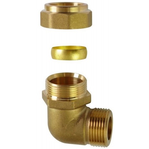 REGULUS Kolená na vstup kolektora Cu22 x 3/4 "M KOLENO CU22-3/4" M REGULUS Kolená na vstup kolektora Cu22 x 3/4 "M KOLENO CU22-3/4" M