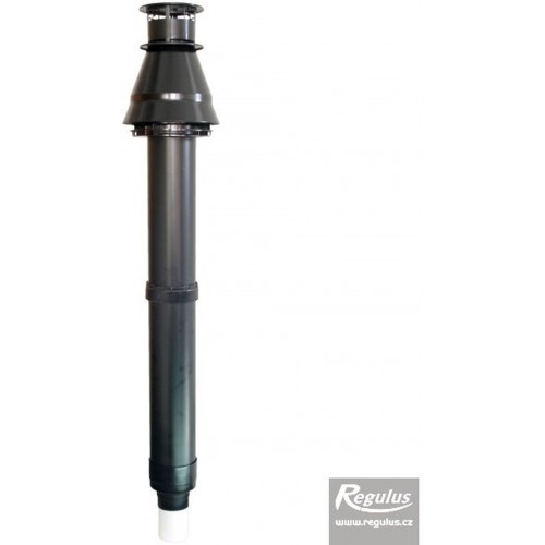 REGULUS komínok 1x 80 PP priechod otvorom priemer 125 mm 11258 REGULUS komínok 1x 80 PP priechod otvorom priemer 125 mm 11258