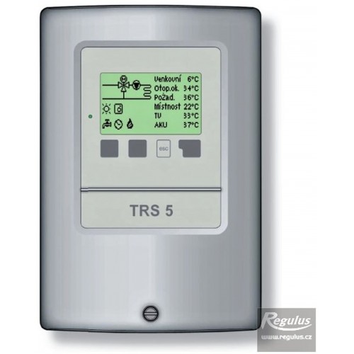 REGULUS TRS5 - regulátor pre 1 vykurovací okruh a prípravu teplej vody 9057