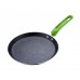 RENBERG Panvica na palacinky s mramorovým povrchom 24 cm zelená RB-1063zele
