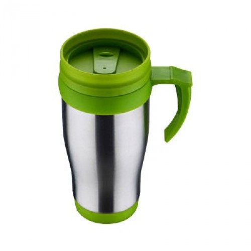 RENBERG Termohrnček 400 ml zelená RB-3019