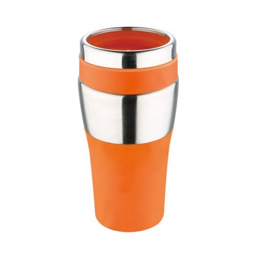 RENBERG Termohrnček nerez 400 ml, oranžová RB-3023oran RENBERG Termohrnček nerez 400 ml, oranžová RB-3023oran