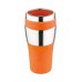 RENBERG Termohrnček nerez 400 ml, oranžová RB-3023oran