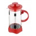 RENBERG Kanvička na čaj a kávu French Press 600 ml červená RB-3108