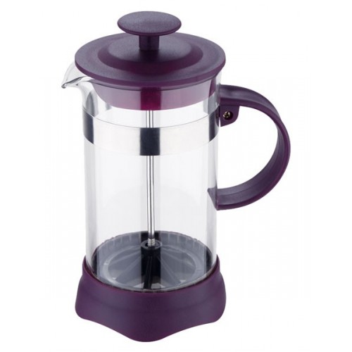 RENBERG Kanvička na čaj a kávu French Press 600 ml fialová RB-3108