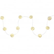 RETLUX RXL 238 strieborné gule 10LED WW TM
