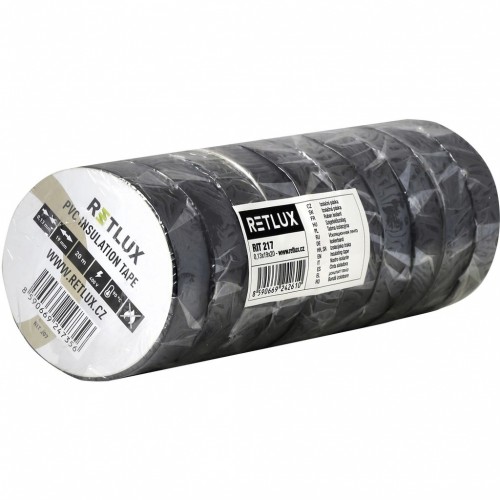 RETLUX RIT 217 izolačná páska 10ks 0,13x19x20 čierna 50003301