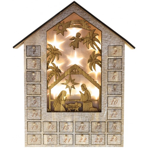 RETLUX RXL 344 adventný kalendár 3D efekt 10LED 50003939 RETLUX RXL 344 adventný kalendár 3D efekt 10LED 50003939