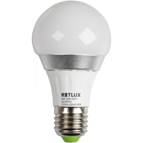 RETLUX REL 11CW žiarovka LED A60 5W E27, 50001314