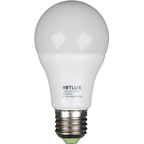 RETLUX RLL 15 žiarovka LED A60 10W E27, 50000984