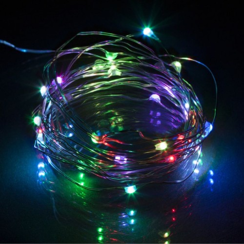 RETLUX RXL 32 30 LED 3M MULTI bat., Vianočné osvetlenie reťaz, 50001794