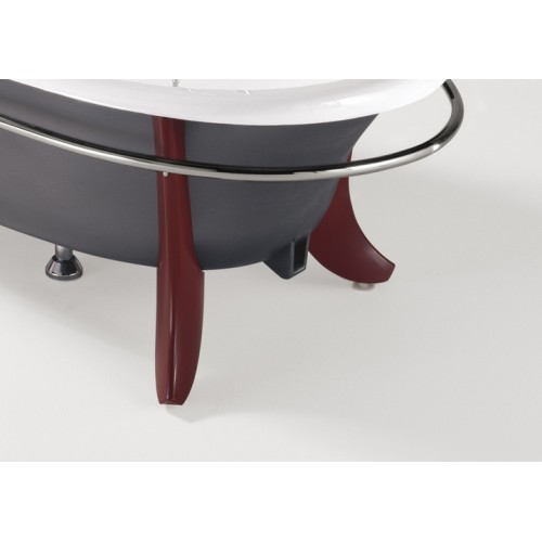 Roca Newcast nohy s držiakom na uterák červený lak 72910930M1 Roca Newcast nohy s držiakom na uterák červený lak 72910930M1