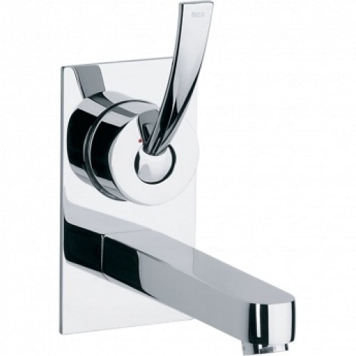 Roca Moai umývadlová nástenná páková podomietková batéria chróm 75A4746C00