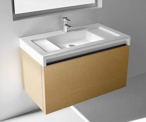 Roca Stratum skrinka 89 × 49,5 × 45cm pod umývadlo dyha dub 7856220609