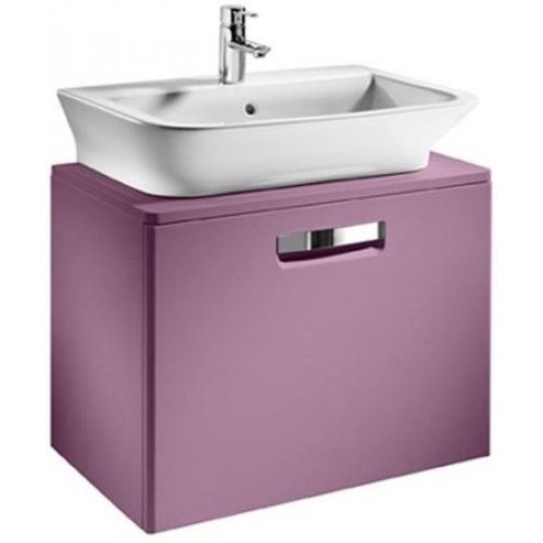 Roca The Gap skrinka pod umývadlo 45 cm pánty vpravo matná fialová 7856522577